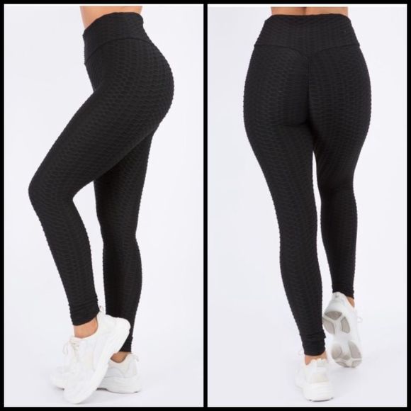 Brazilian Body Sculpting Leggings - Black - Picture 3 of 9